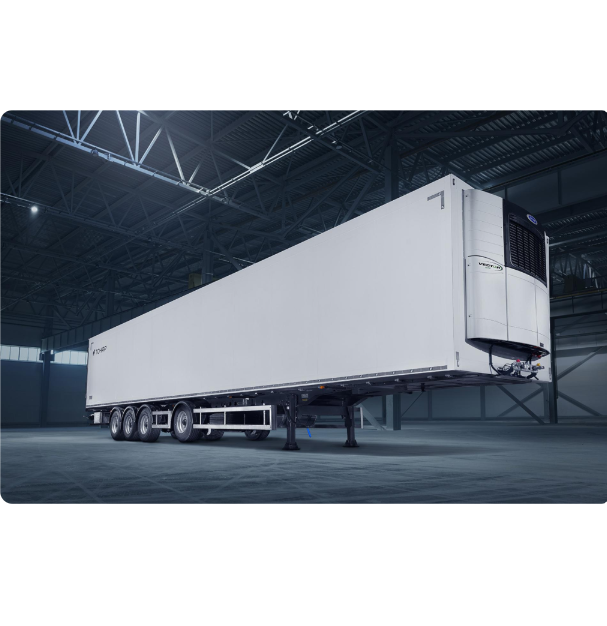 Refrigerated semitrailer Tonar R4-16V