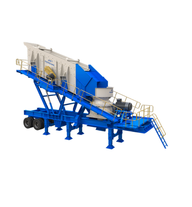 Screen Cone Crusher on Wheeled Chassis PSBC 1125