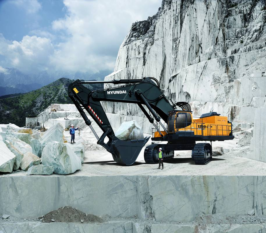 Hyundai R1250-9 crawler excavator