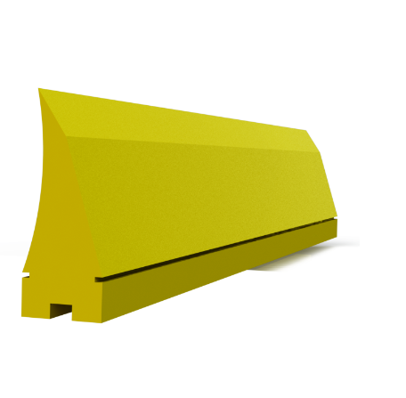 Conveyor polyurethane scraper