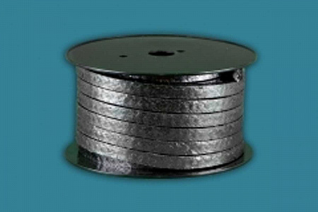 UrTex H 1100 braided packing made of thermally expanded graphite reinforced with cotton thread