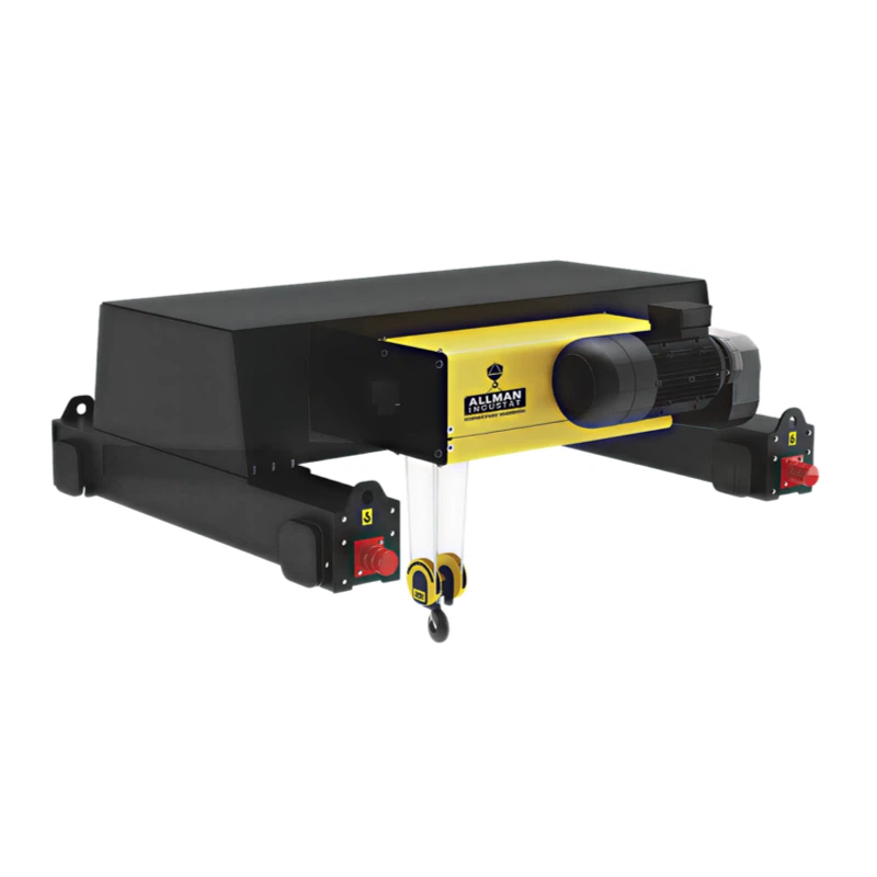 ALLMAN 10Ton Double Girder Wire Rope Hoist For Crane