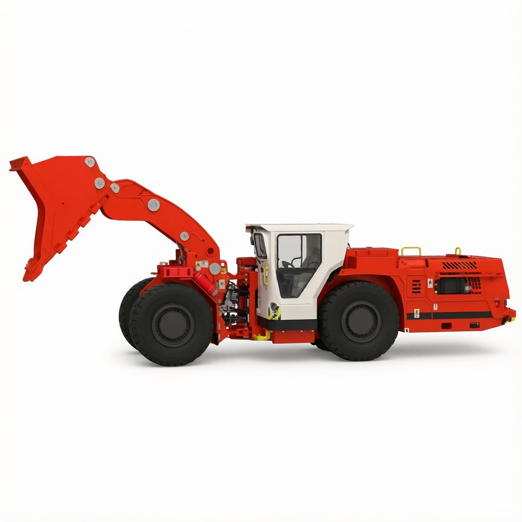 WJ-3 Underground Wheel-Type Scraper