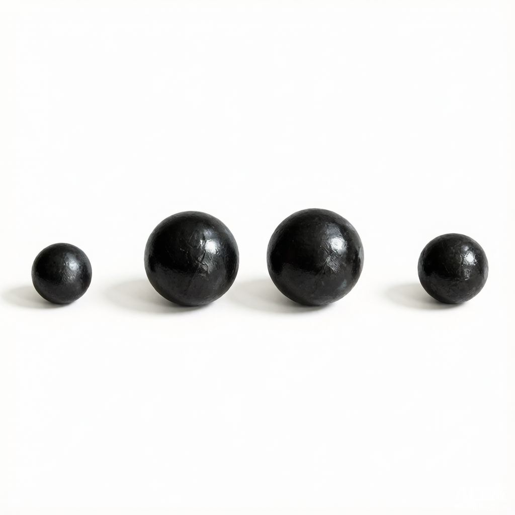Forged steel balls