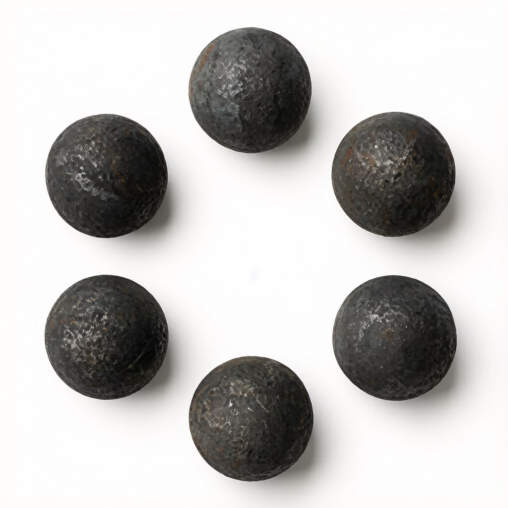 Cast steel balls
