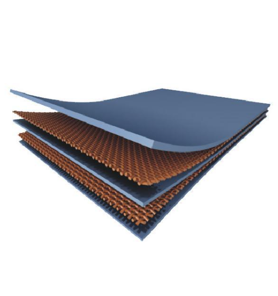 Oil-resistant conveyor belts