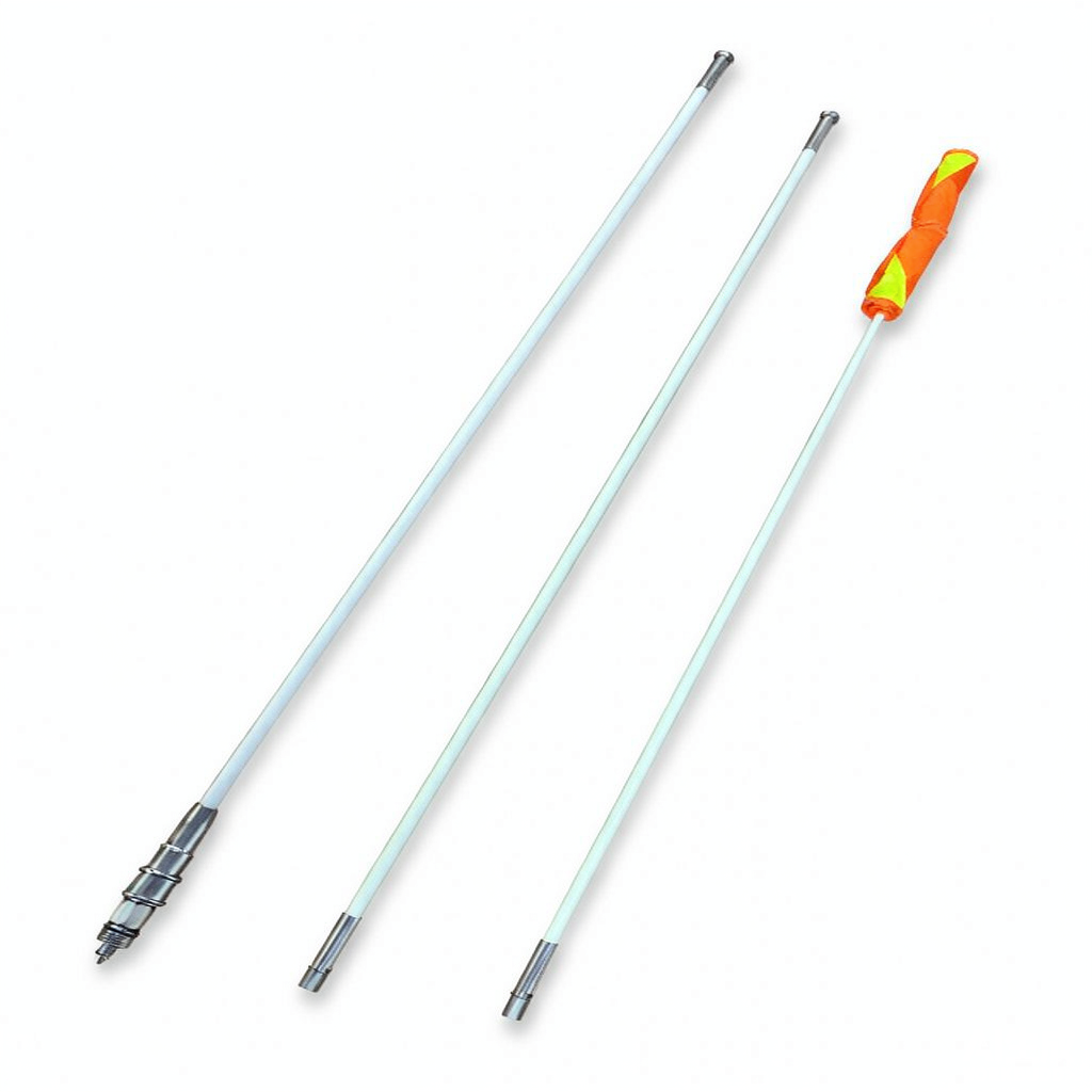 NWH-KY05 TOP LED LIGHT FULLY WRAPPED SOLID COLOR WARNING MINING SAFETY LED WHIPS