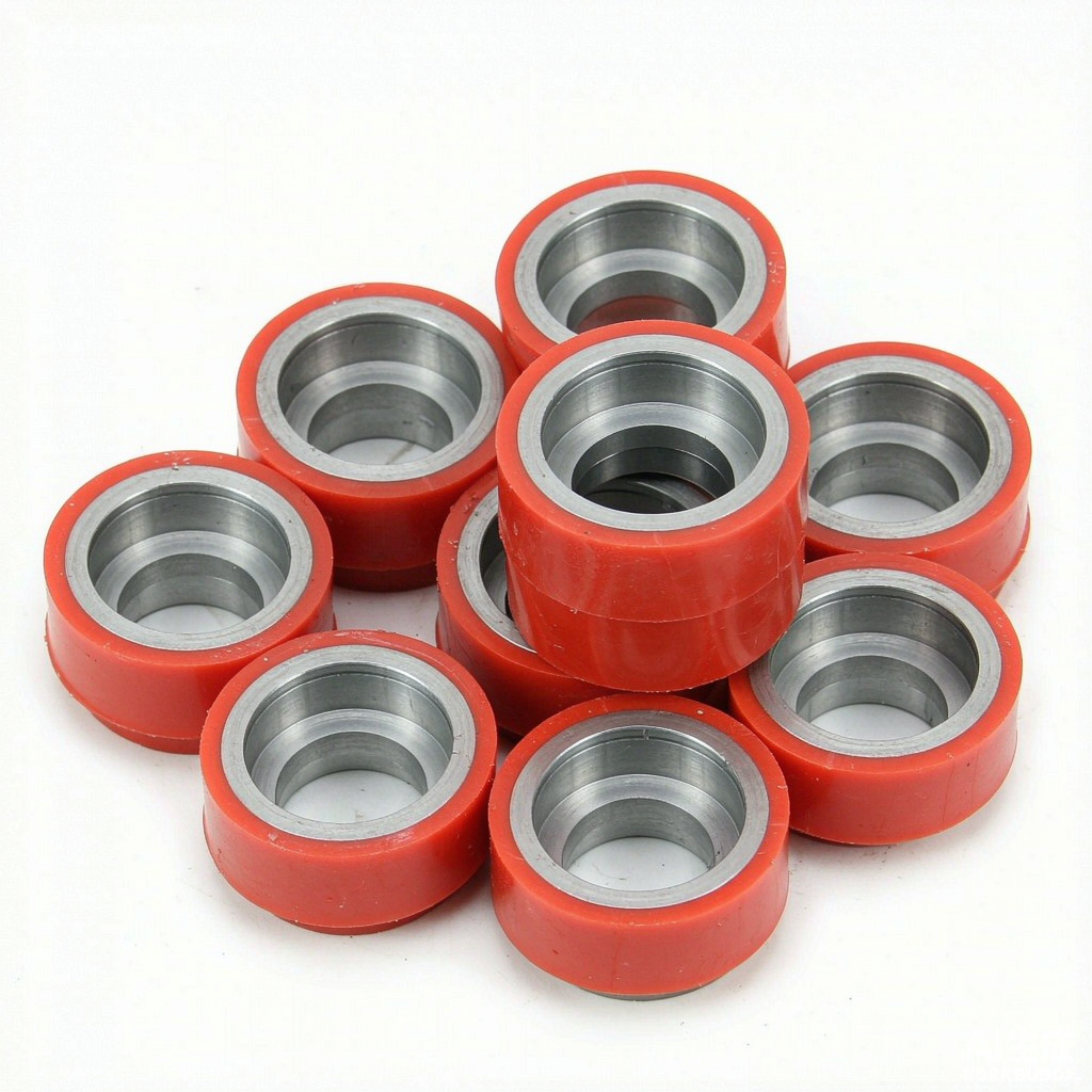 Polyurethane tension shafts, drive, feeder, rollers of conveyor belts