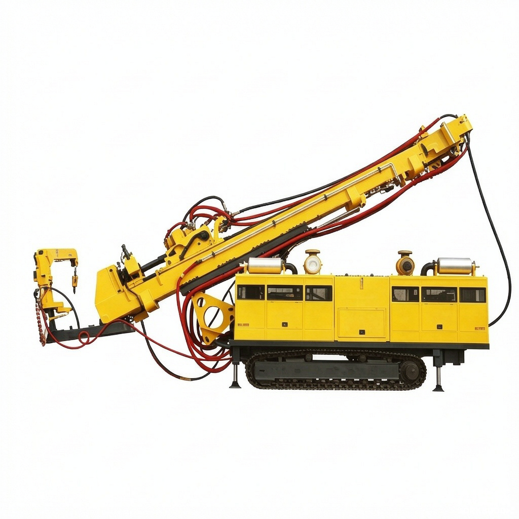MD-750 crawler type coalbed methane multifunctional drilling rig